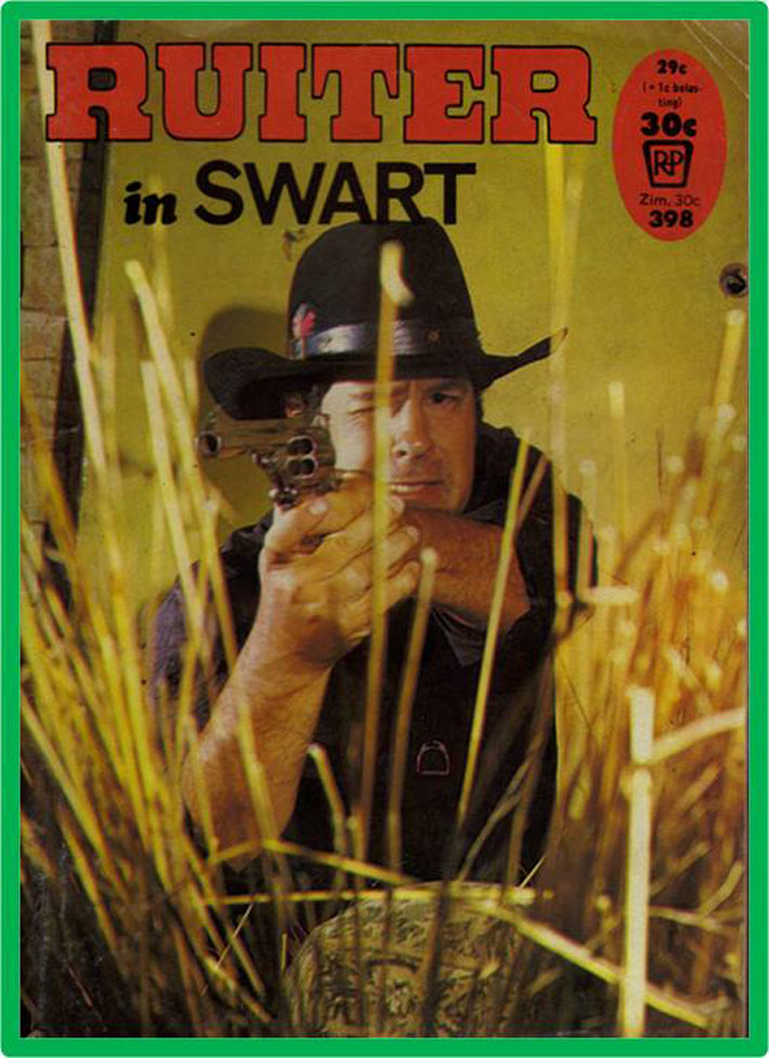 Ruiter in Swart